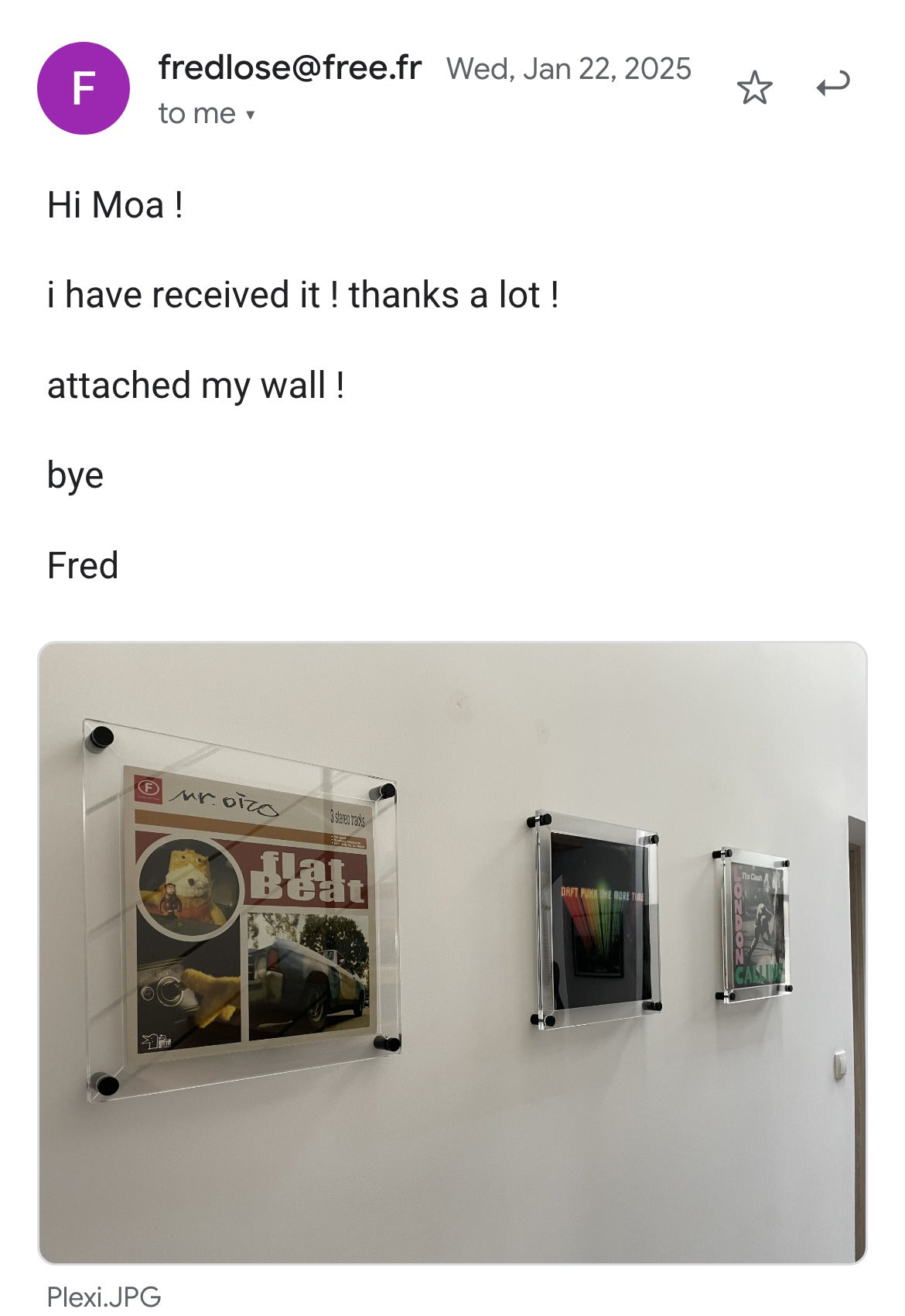 Customer review